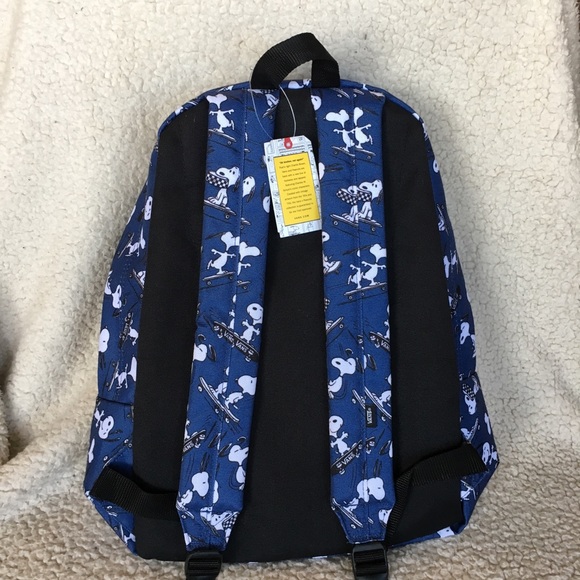 Vans | Bags | Nwt Vans X Peanuts Snoopy Backpack | Poshmark